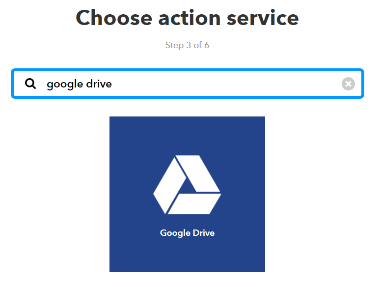 Search for Google Drive